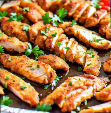Chicken breast strips