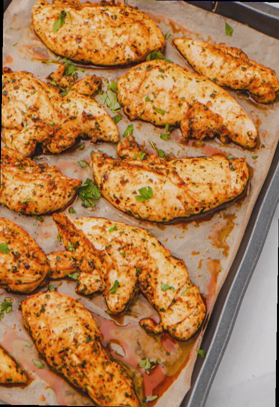 Cooking chicken tenders in oven how long