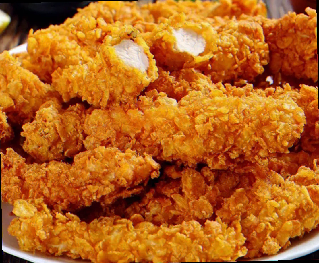 Crispy chicken strips