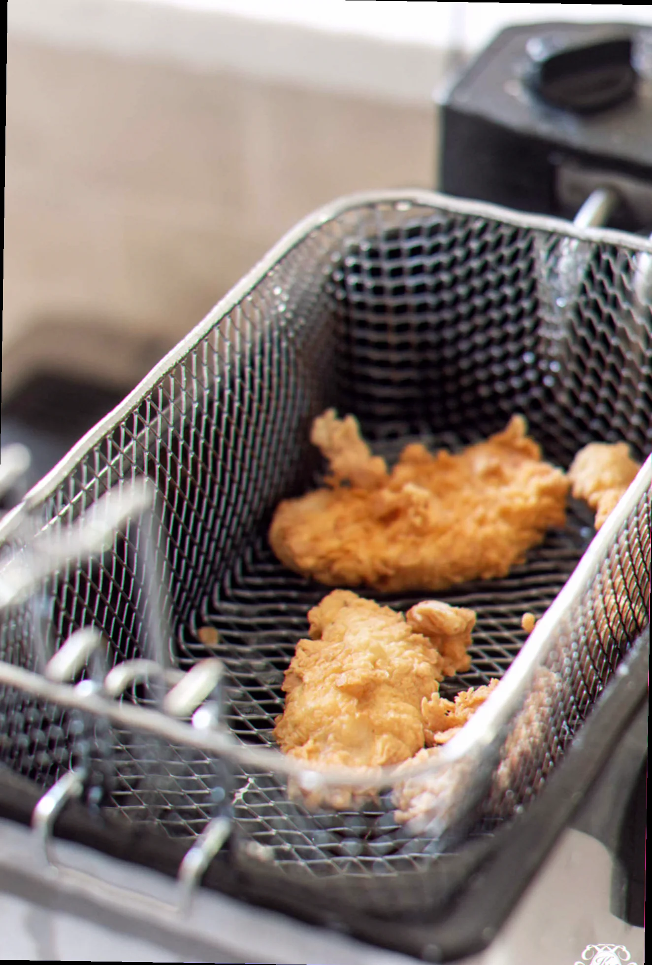 How long to deep fry chicken tenders at 375